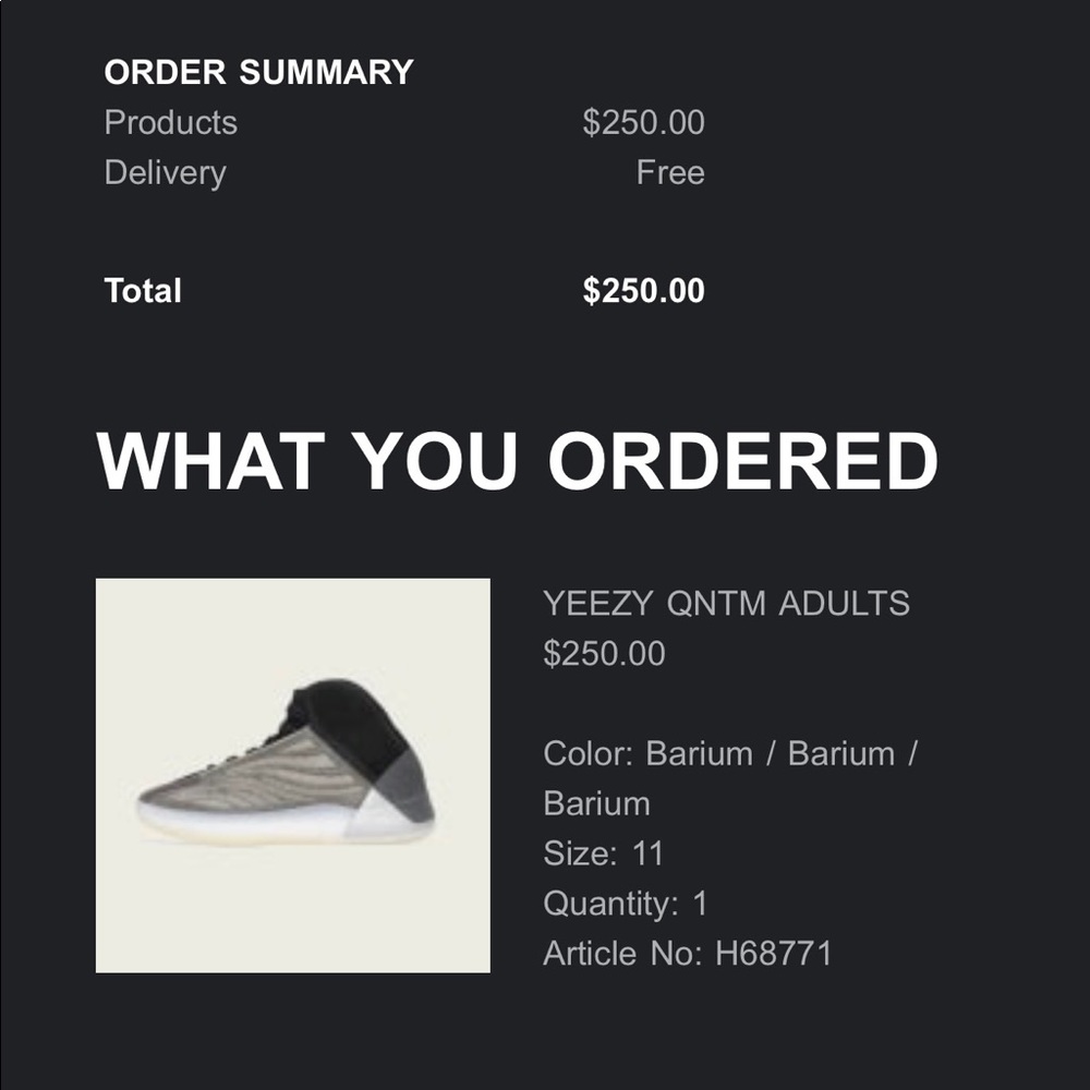 Yeezy QNTM Barium